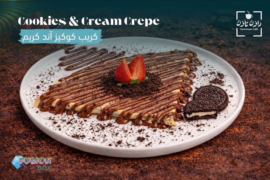 Cookies &amp; Cream Crepe