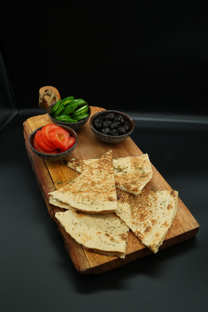 Saj Zaatar with Cheese