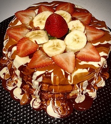 WAFFLE BIRTHDAY CAKE